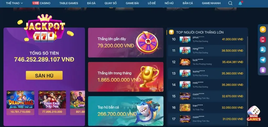 Trò chơi bắn cá Kbet Login